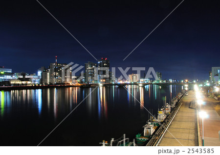 節電の新潟市夜景 2543585