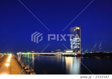 朱鷺メッセ夜景 朱鷺メッセ夜景 2543587