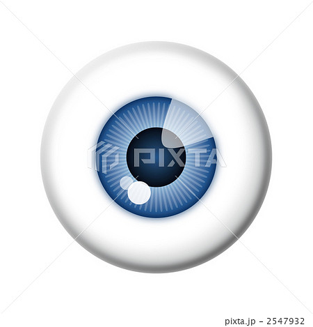 眼球 目 目玉のイラスト素材 2547932 Pixta