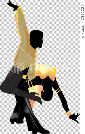 ラテンダンス　ルンバを踊るカップル 2555229