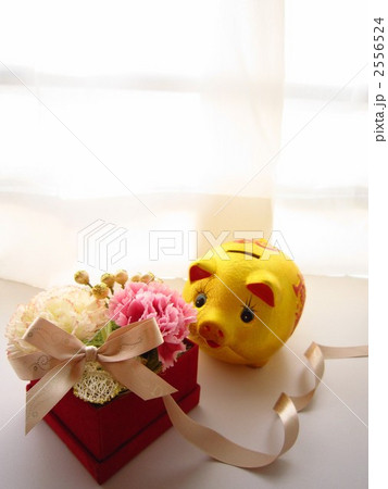 フラワーギフトとしあわせ貯金箱 2556524