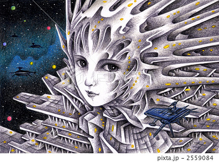 宇宙港の女神 2559084