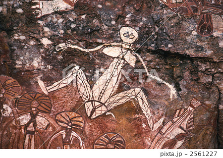 洞窟壁画 複合遺産 カカドゥ国立公園の写真素材 [2561227] - PIXTA