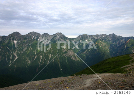 蝶ヶ岳からの穂高連峰 2563249
