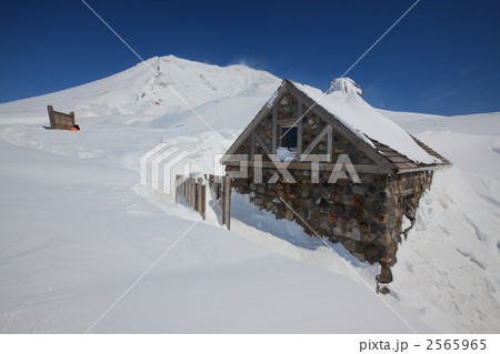 冬　旭岳と石室 2565965