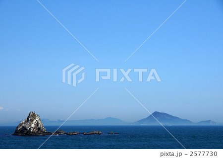 答志島から神島を望む 答志島から神島を望む 2577730