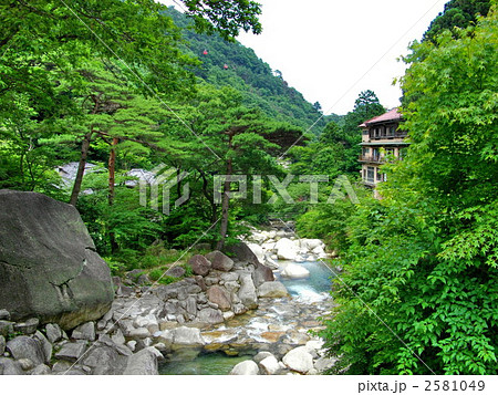 新緑の湯の山温泉 2581049