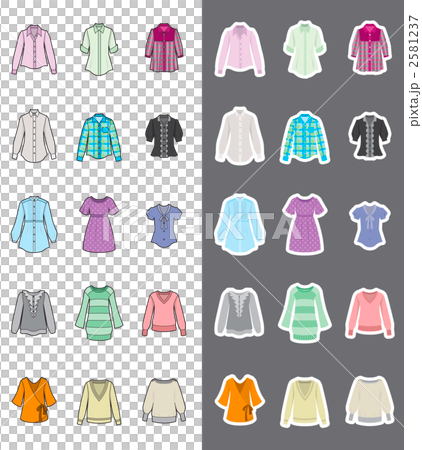 vector, vectors, garment - Stock Illustration [2581237] - PIXTA