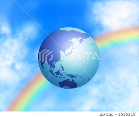 空に浮かぶ地球 2585219
