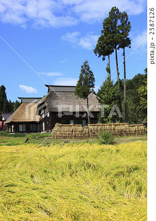 かやぶきの里 かやぶきの里 2587126