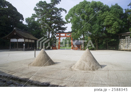 上賀茂神社　立砂 2588345