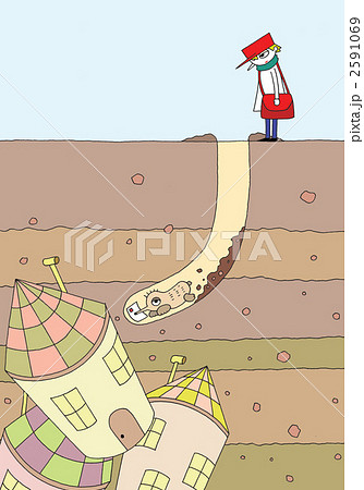 地底の家 2591069