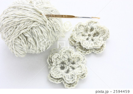 編み物　花 2594459