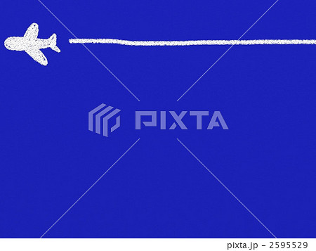 Summer Sky And Airplane Cloud Stock Illustration