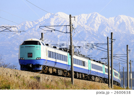 立山と特急北越 2600638