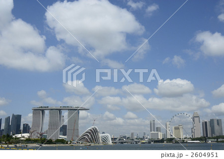 シンガポールマリナベイスカイライン シンガポールマリナベイスカイライン 2604951