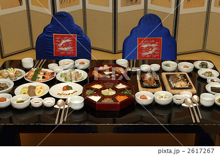 韓国宮廷料理の写真素材