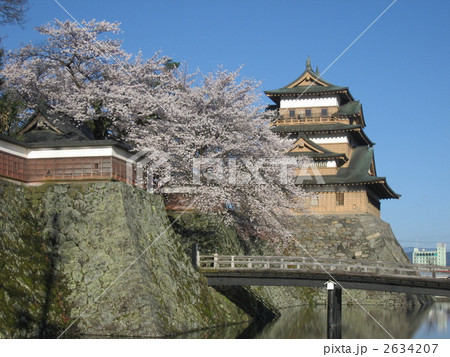 城と桜 2634207
