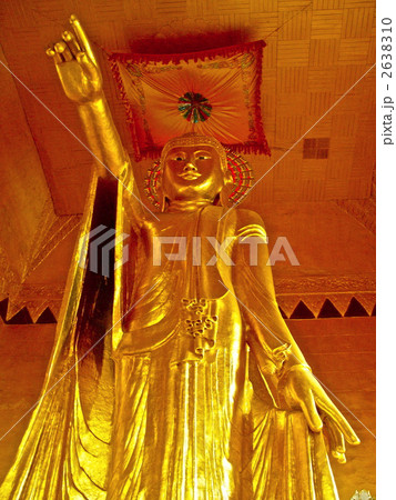 マンダレーヒルの指差す仏様（マンダレー／ミャンマー） 2638310