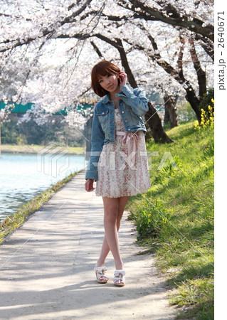 女性　春　桜 2640671