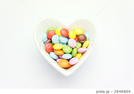 ハート皿マーブルチョコ 2646804