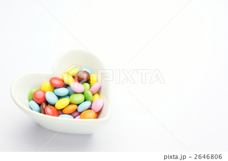 ハート皿マーブルチョコ 2646806