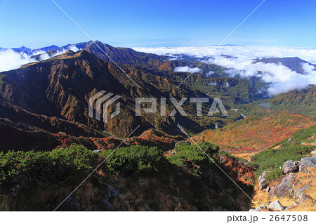立山　浄土山からの山並み 2647508