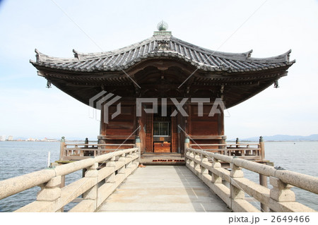 浮御堂(満月寺)近江八景「堅田の落雁」 浮御堂(満月寺)近江八景「堅田の落雁」 2649466