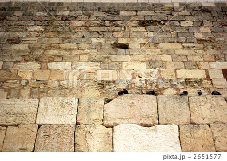 嘆きの壁/エルサレム神殿の外壁の一部/イスラエル001 嘆きの壁/エルサレム神殿の外壁の一部/イスラエル001 2651577
