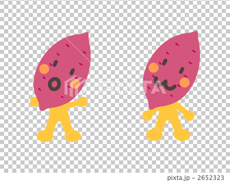 Vegetable character (sweet potato) Vegetable character (sweet potato) 2652323