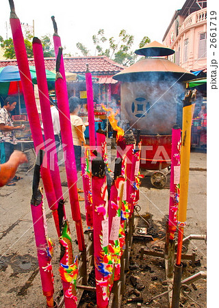 観音寺の巨大線香（ジョージタウン･ペナン島／マレーシア） 2661719