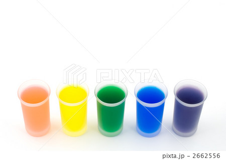 フロストグラスと色水 2662556