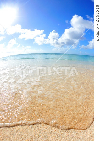 ビーチ＠与論島（魚眼レンズ） 2663518