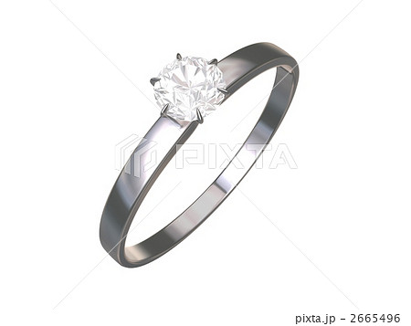 婚約指輪のイラスト素材