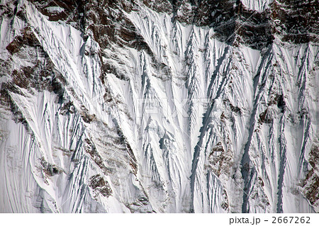 アンナプルナⅠ峰のヒマラヤ襞 2667262