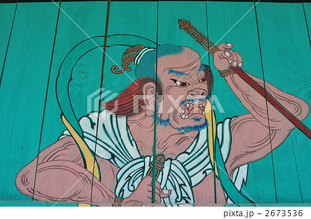 韓国 スドクサ山門 仏画 韓国 スドクサ山門 仏画 2673536