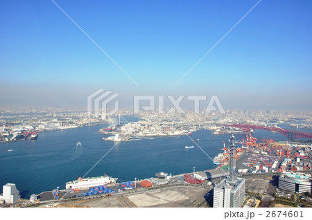 大阪港鳥瞰 2674601