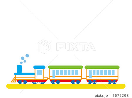 機関車 汽車 蒸気機関車のイラスト素材 2675298 Pixta