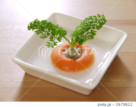 人参のへたの水栽培 人参のへたの水栽培 2679622