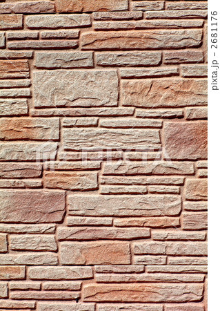 テクスチャー石張調の壁 2681176