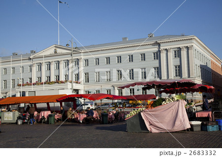 ヘルシンキのマーケット広場 2683332