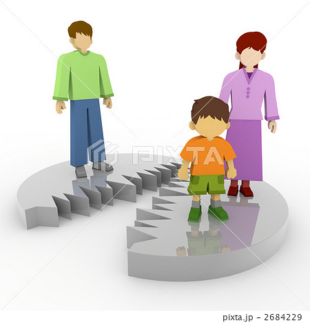 離婚 家族 子供 2684229