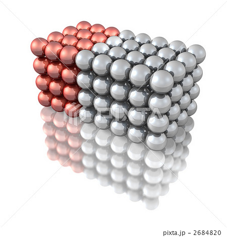 凝固を表すイメージCG 2684820