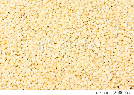 白ゴマクローズアップ 2686657