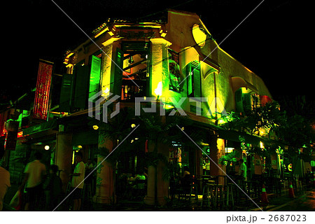 夜の中華街（マラッカ／マレーシア） 2687023