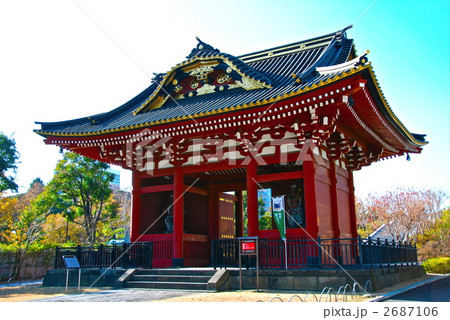 増上寺の隣にある「旧 台徳院霊廟 惣門」（東京都港区芝） 2687106