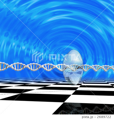 レンズを通るDNA配列 2689722