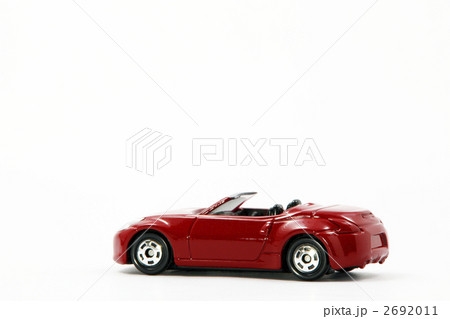 真っ赤なオープンカー【ミニカー】 2692011