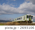 米坂線と雲 2693106