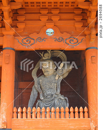 高野山大門　阿形像 2694088